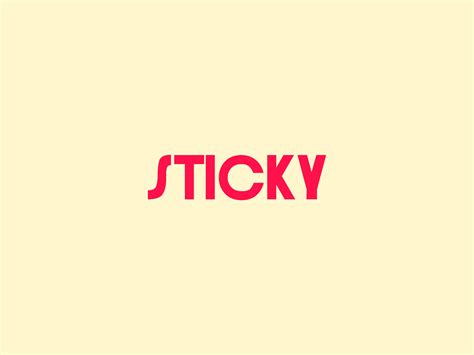 Sticky Text Animation by Inside of Motion on Dribbble