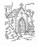 Monastery Coloring Pages Sketch Page sketch template