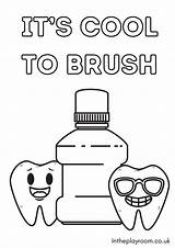 Dental Hygiene Coloring Pages sketch template