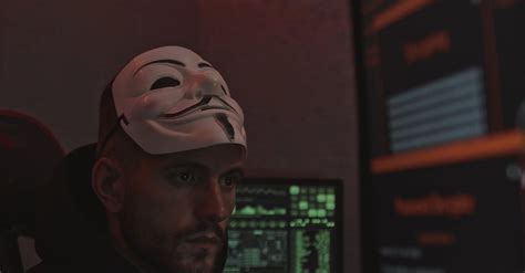 A Hacker Wearing a Mask Free Stock Video Footage, Royalty-Free 4K & HD ...