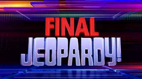 Jeopardy! Season 27 logo Final Jeopardy! logo by OnScreenThatProds on DeviantArt