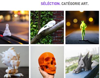 Cults Categories Selections 3D Files to 3D Print | Behance