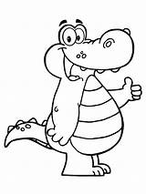 Alligator Coloring Page Pages sketch template