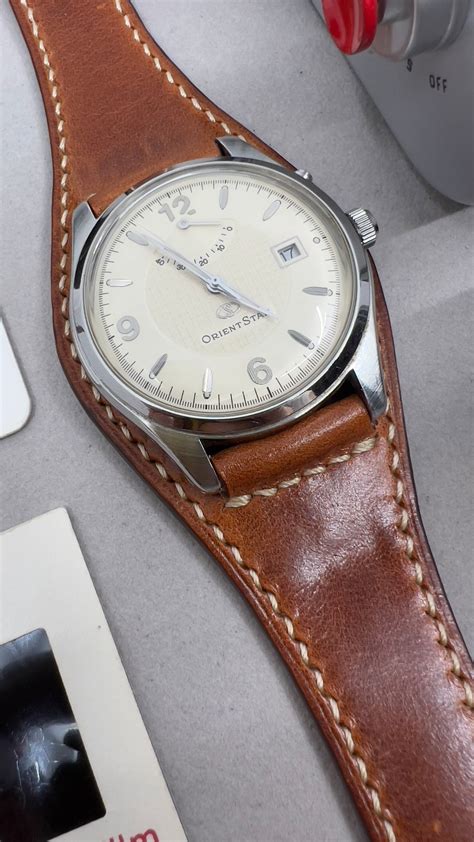 Leather Watch Band Brown Watch Strap 20mm 19mm 22mm 18mm - Etsy