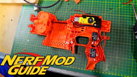 How to Make FULL AUTO STRYFE - NERF XSW Kit Mod Guide - YouTube