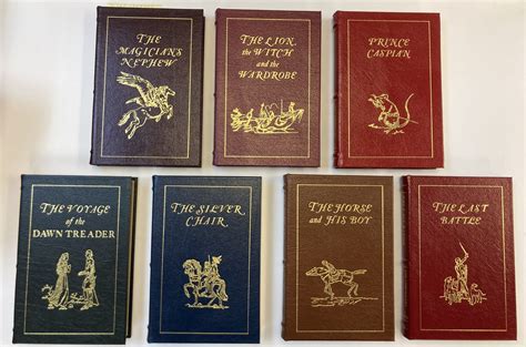 THE CHRONICLES OF NARNIA [SEVEN VOLUMES] by Lewis, C[live]. S[taples ...