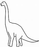 Brachiosaurus  Coloring Page Home sketch template