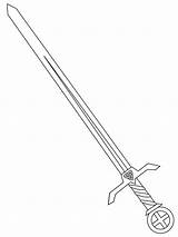 Perfect Sword coloring page  Download Print Or Color Online For Free sketch template
