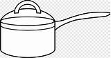 Olla Colorir Panela Dibujo Ollas Cocina Utensilios Cacerola Desenhos  sketch template