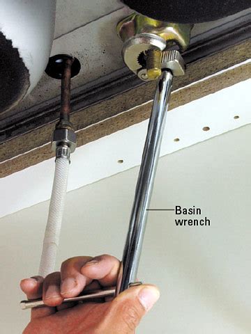How do I tighten a PVC fitting in a narrow space behind a sink? - Home ...