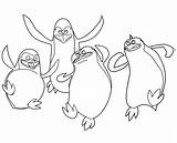 Cute Penguins Of Madagascar Coloring Page  Free Printable sketch template