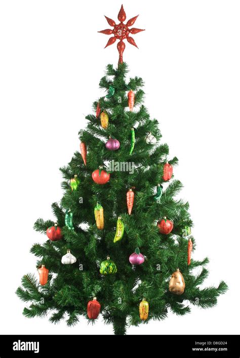 Decorated christmas tree Stock Photo - Alamy