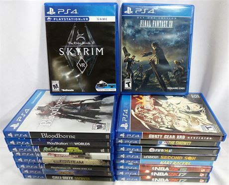 ShopTheSalvationArmy - Sony PlayStation 4 Game Lot - 18 Games