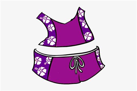 Purple Bathing Suit - Bathing Suit Clip Art PNG Image | Transparent PNG ...