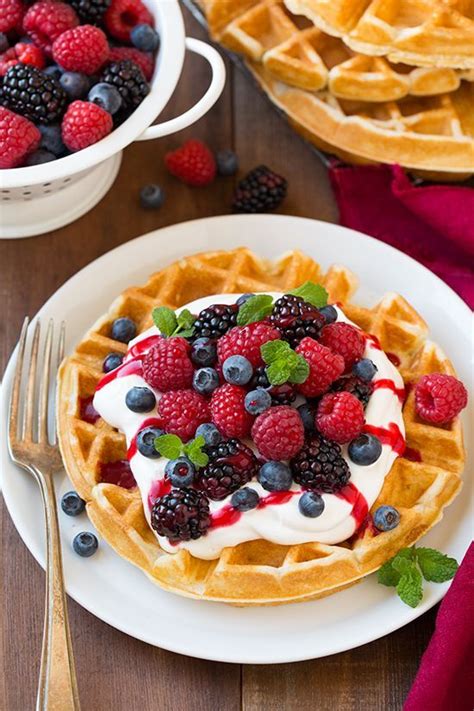 Every day, we're waffling. Best Belgian Waffle Recipe, Belgian Waffles Recipe, Belgian Waffles ...