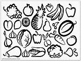 Fruit Salad Coloring Coloring Pages sketch template