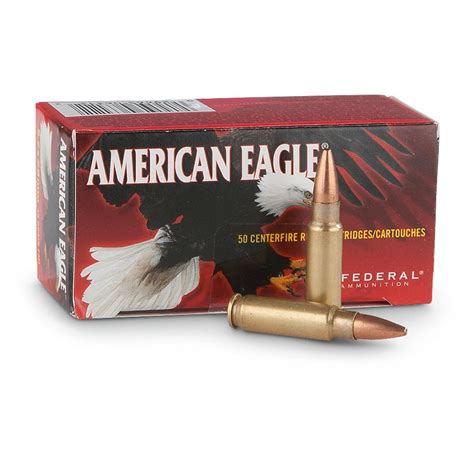 Federal American Eagle, 5.7x28mm, FMJ, 40 Grain, 50 Rounds - 311018, 5 ...