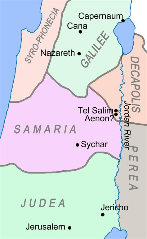 Map of Jerusalem judea samaria - Map of Jerusalem judea and samaria ...