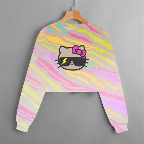 Kids Girls Hello Kitty Kuromi Hoodies Long Sleeve Sweatshirts Children Spring Autumn 3-14 Years ...