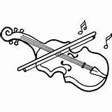 Violin Coloring Pages sketch template