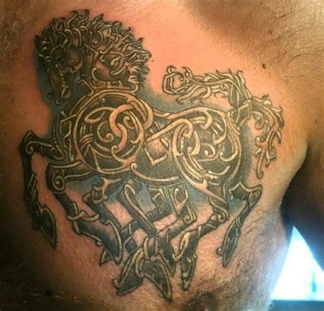 Sleipnir tattoo | Viking tattoos, Tattoos, Tattoo inspiration