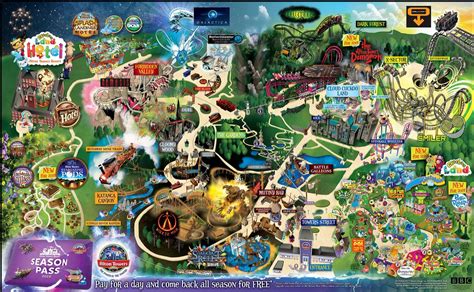 Map Of Alton Towers - Map Of Staten