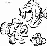 Disney Finding Nemodory Nemo Marlin Coloring Pages  Wecoloringpagecom sketch template