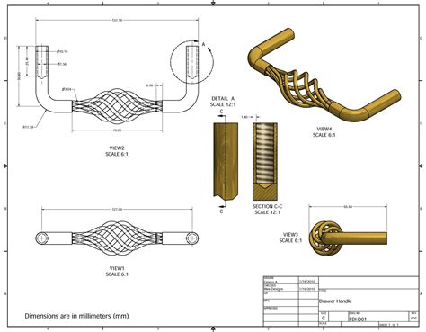 Emeka3d: Product Design (Drawer Handle)