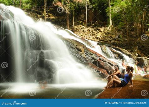 KOTA TINGGI WATERFALL - JOHOR Editorial Photography - Image of tinggi ...