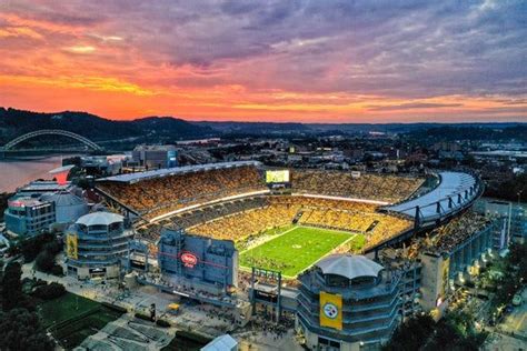 Pittsburgh Steelers Football Heinz Field at Sunset - Etsy | Pittsburgh steelers football, Heinz ...