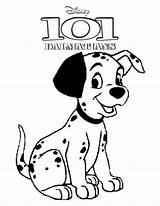 101 Dalmatians Coloring Pages To Print sketch template