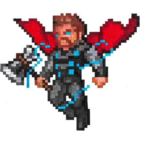 ArtStation - Pixel Thor