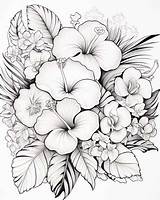 Hawaii Coloring Pages sketch template