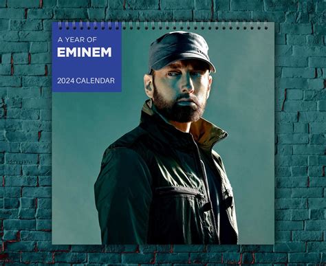 Eminem 2024 Calendar sold by Gary Morgan | SKU 94438990 | Printerval