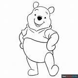 Winnie The Pooh Coloring Page  Easy Drawing Guides sketch template