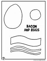 Printable Bacon & Eggs Coloring Pages  ArmaniaxHuffman sketch template