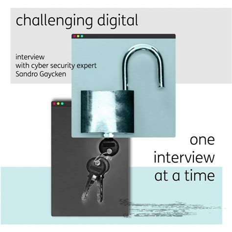 //next interview with cyber security expert Sandro Gaycken | Feeling ...