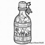 Water Bottle Coloring Pages  Free & Printable sketch template