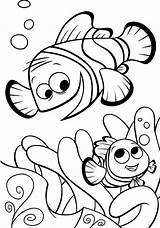 Finding Nemo Printable Coloring Pages sketch template