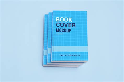 Premium PSD | Book Cover Mockup Template