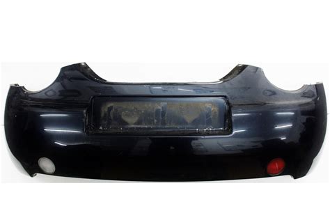 Used Genuine VW New Beetle Rear Bare Bumper Cover - LG5T -Baltik Blue ...