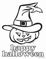 Páginas Para Colorear De Halloween Niños Imprimir Gratis  Volta sketch template