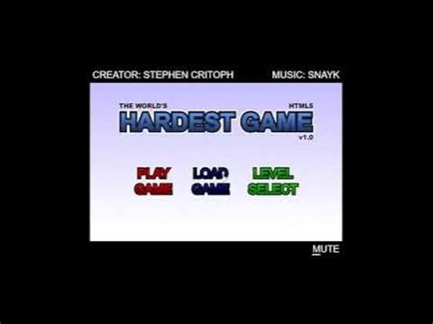 World's Hardest Game - Cool Math Games - YouTube