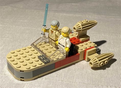 ᐅ Used/PO Set ⇒ Lego 7110 Star Wars Landspeeder from 1999 from Lego-Tim | PilotBrick.sg