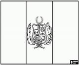 Peruvian Flag Colouring Pages Sketch Coloring Page sketch template