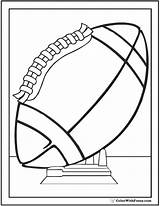 33  Football Coloring Pages Quarterbacks Receivers Running Backs sketch template