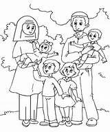 Happy Family Coloring Page At GetColoringscom  Free Printable sketch template