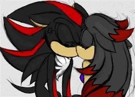 Shadow and Rose's first kiss - Sonic Fan Characters (recolors are ...