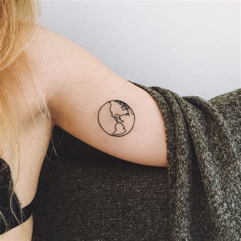 Pin by Emily Horton on tattoos | Earth tattoo, Tattoos, Diy tattoo