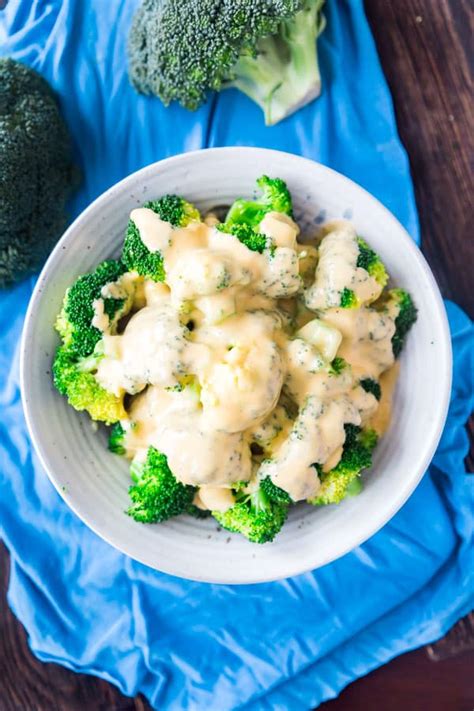 Cheese Sauce for Broccoli Recipe - an easy cheesy sauce recipe